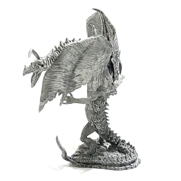 Chaos Chaos Commander On War Dragon 1997 Pewter Figure #1121002 Ral Partha - Picture 4 of 8